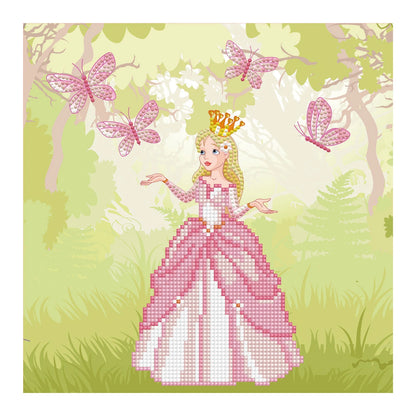 DIAMANTGEMALTE PRINZESSIN