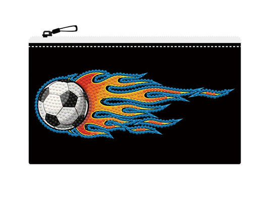 CUSTODIA PER PITTURA A DIAMANTE CON MOTIVO A CALCIO