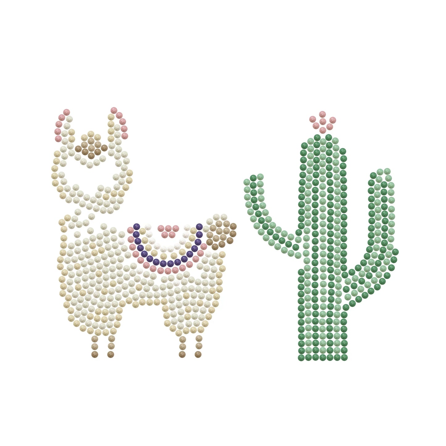 CUSTODIA PER PITTURA A DIAMANTE LLAMA