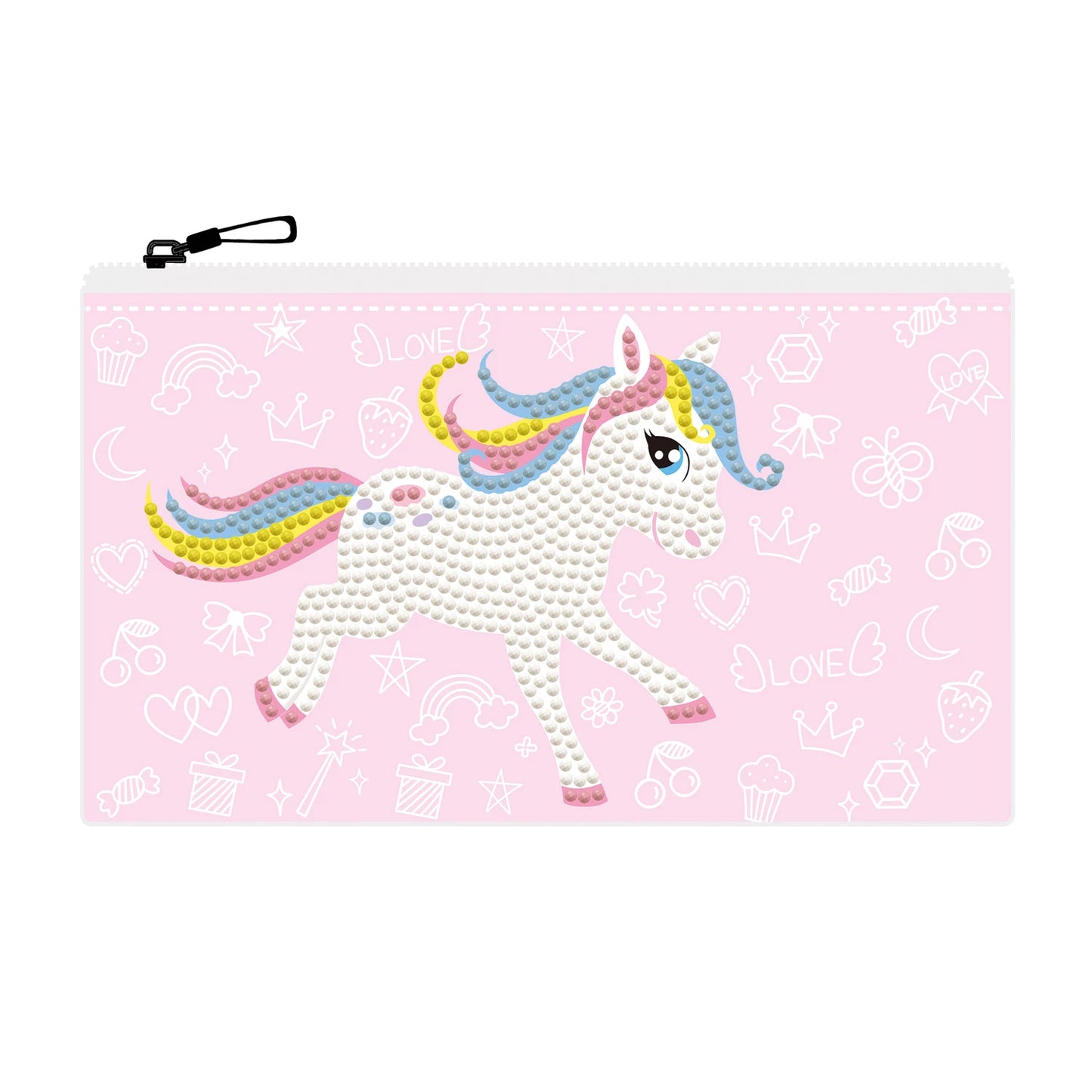 CUSTODIA PER PITTURA A DIAMANTE UNICORNO