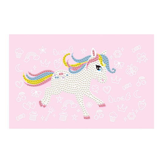 CUSTODIA PER PITTURA A DIAMANTE UNICORNO