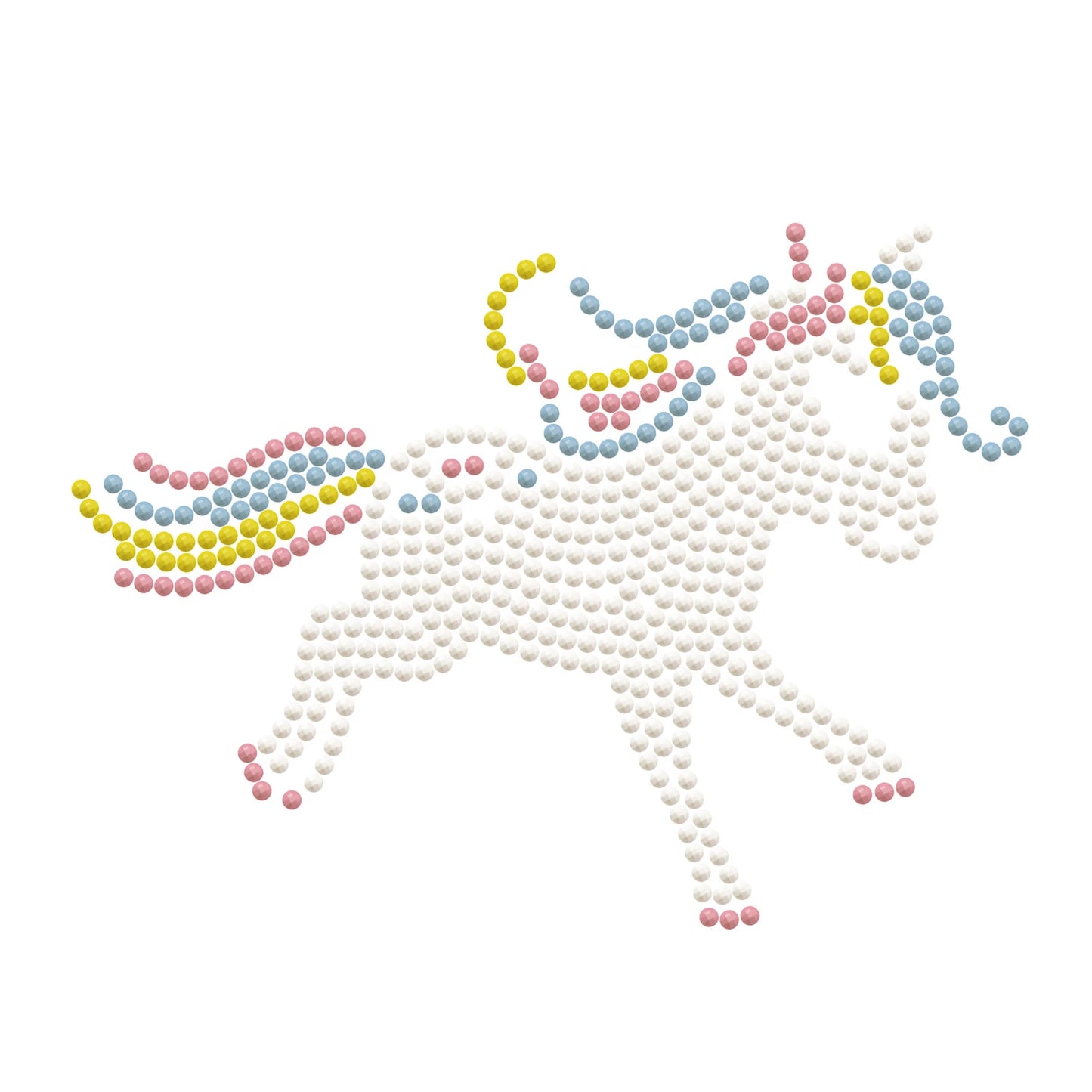CUSTODIA PER PITTURA A DIAMANTE UNICORNO