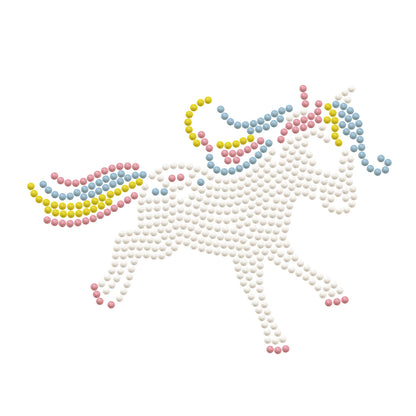 CUSTODIA PER PITTURA A DIAMANTE UNICORNO