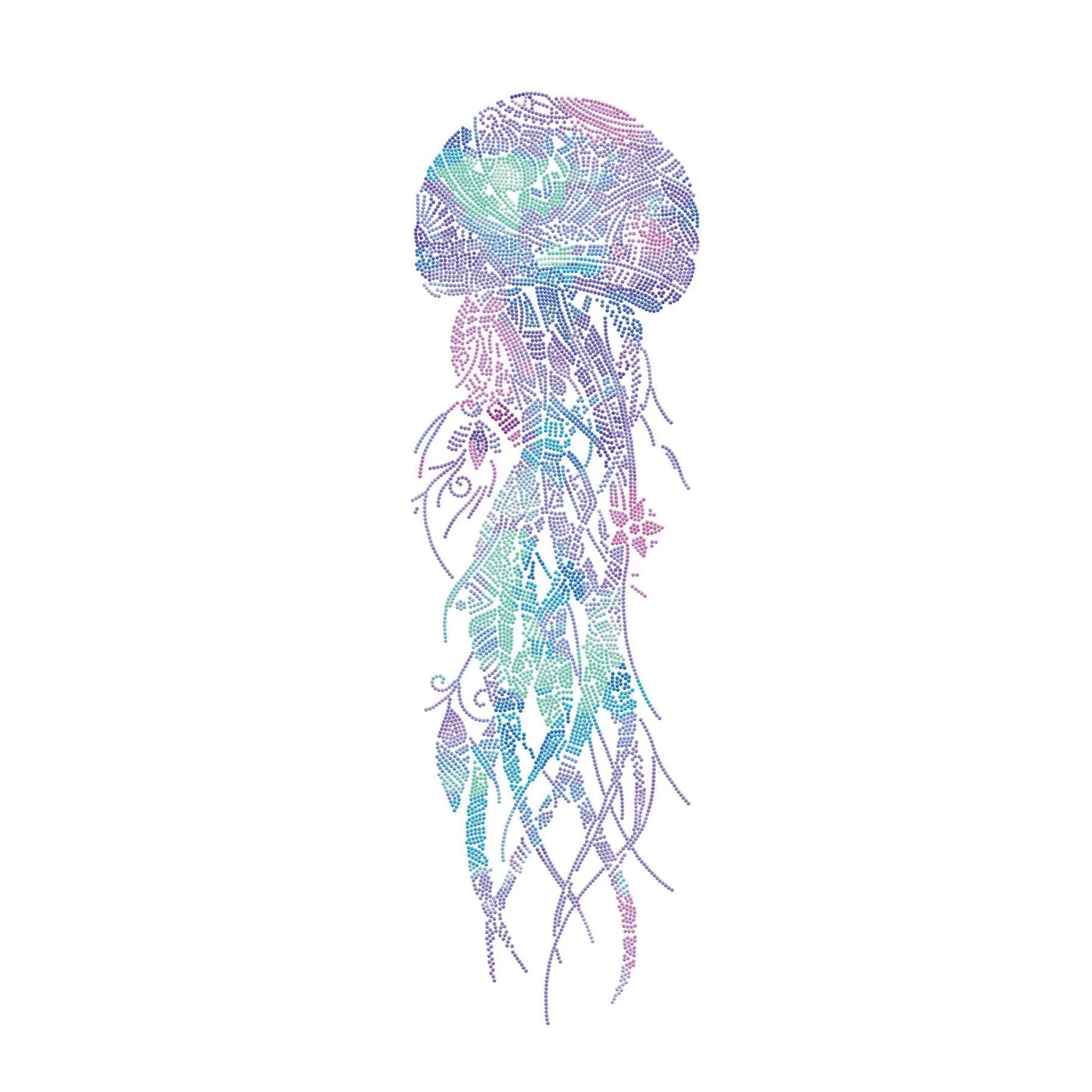 MEDUSA DIPINTA A DIAMANTE