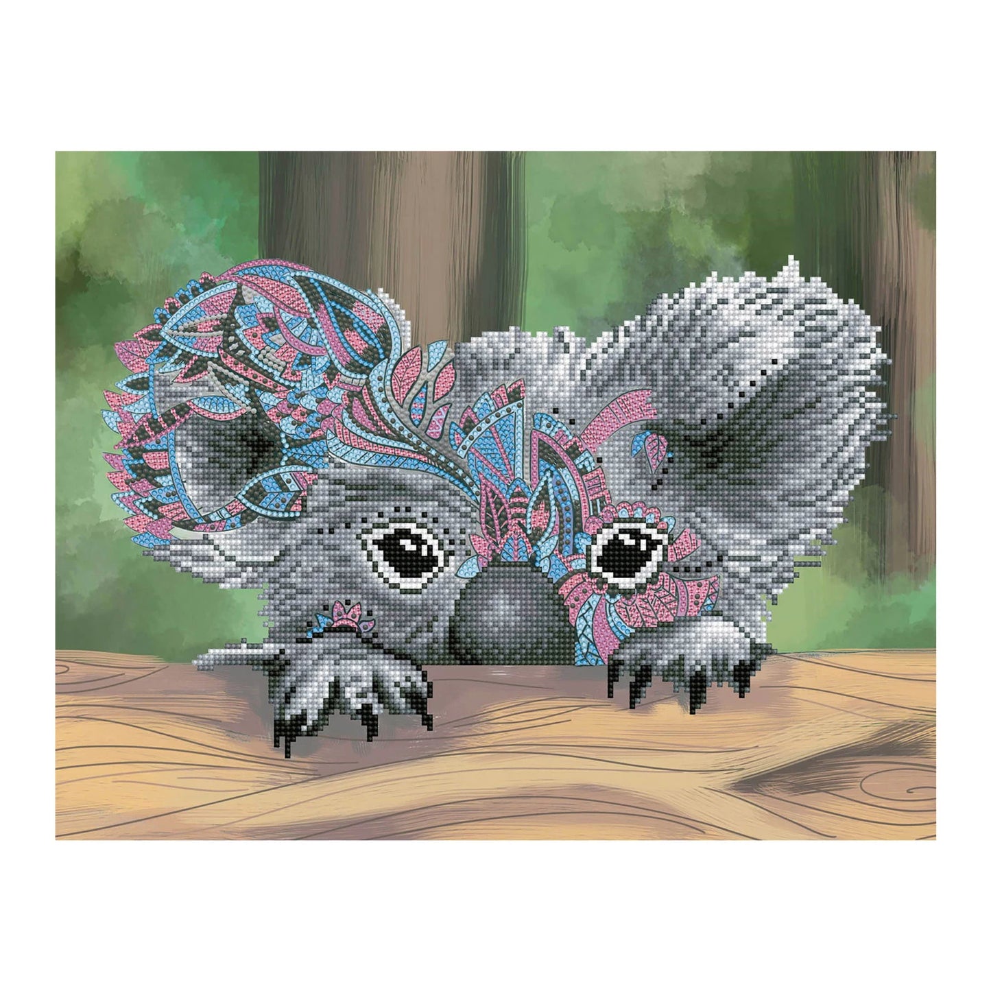 DIAMOND PAINTING KOALA (FARBIG)