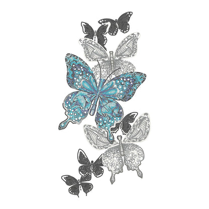 FARFALLE DI PITTURA A DIAMANTE