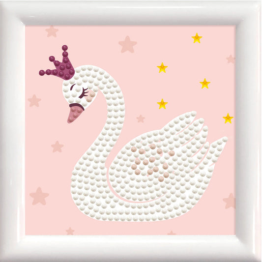 MINI SCHWANENPRINZESSIN DIAMANTENMALEREI