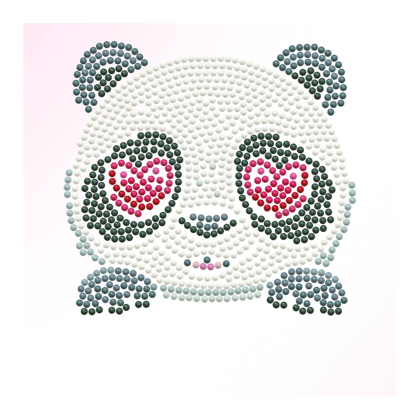 PITTURA A DIAMANTE PANDA LOVE