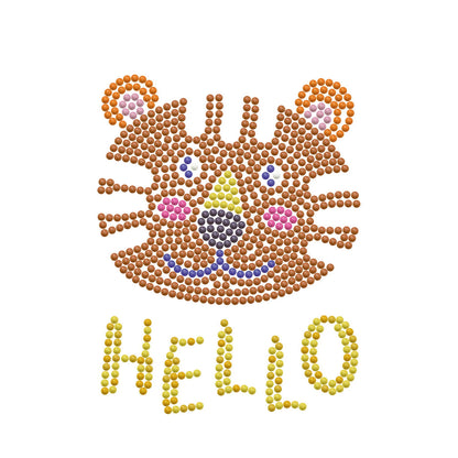 DIAMANTMALEREI HALLO TIGER
