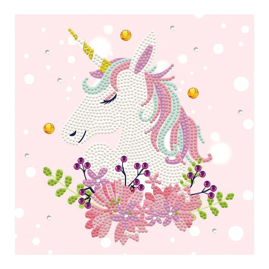 DIAMOND PAINTING UNICORNO SOGNANTE