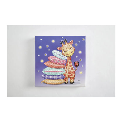 DIAMOND PAINTING BUONANOTTE GIRAFFA