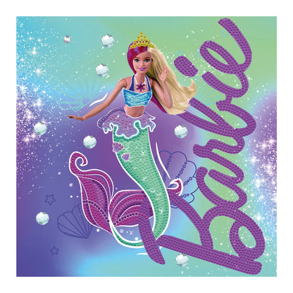 BARBIE-MEERJUNGFRAU MIT DIAMANTMALEREI