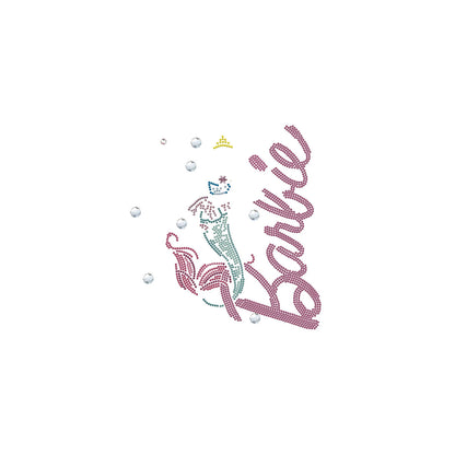 BARBIE-MEERJUNGFRAU MIT DIAMANTMALEREI