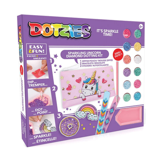 KIT DI PITTURA A DIAMANTE UNICORNO BAMBINO
