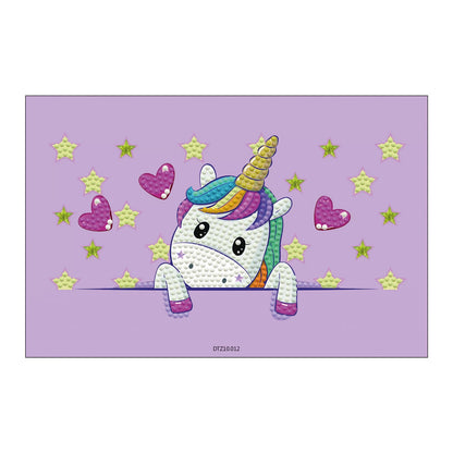 KIT DI PITTURA A DIAMANTE UNICORNO BAMBINO