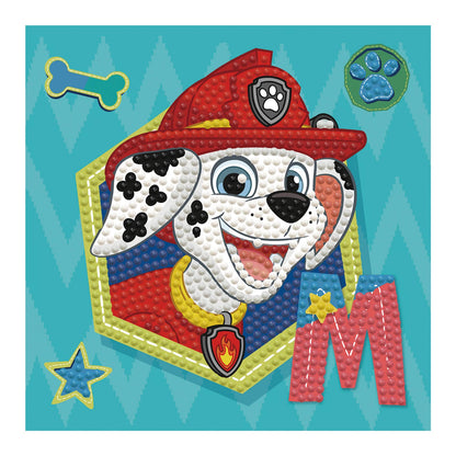 PITTURA A DIAMANTE PAW PATROL MARSHALL