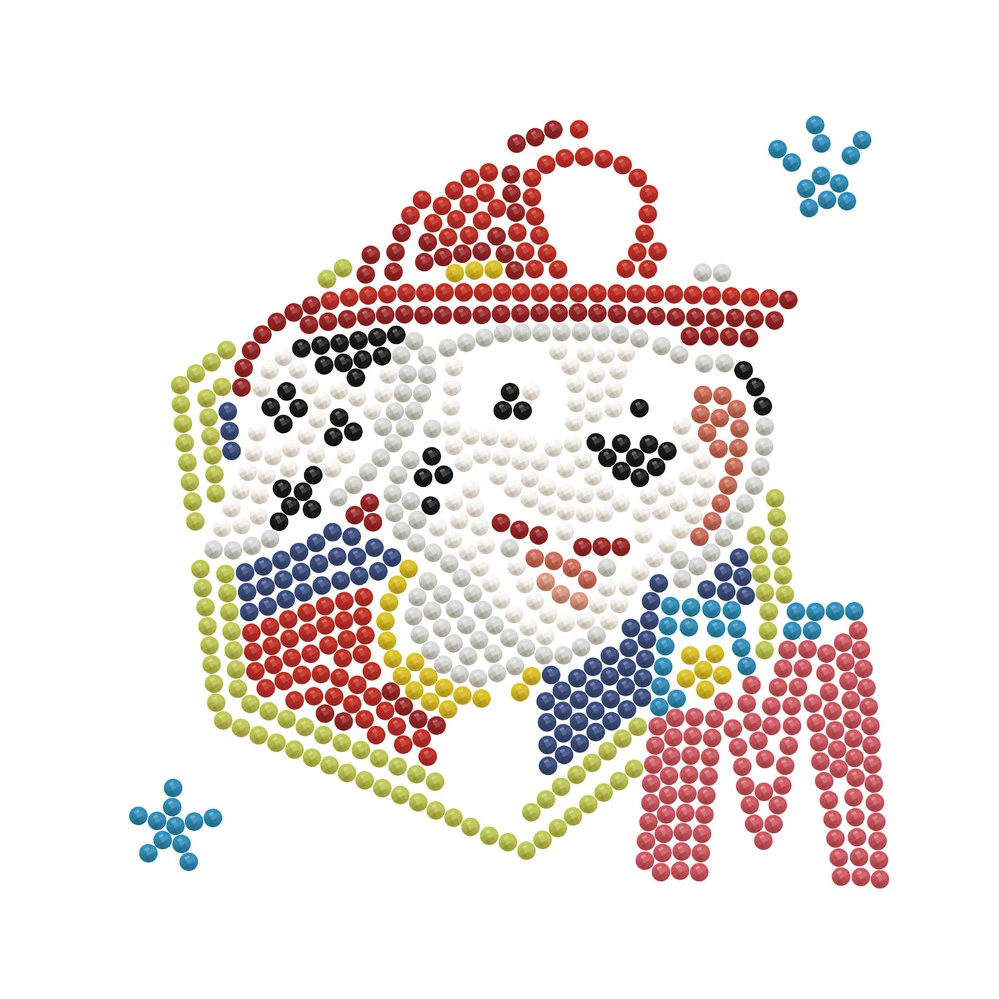 PITTURA A DIAMANTE PAW PATROL MARSHALL
