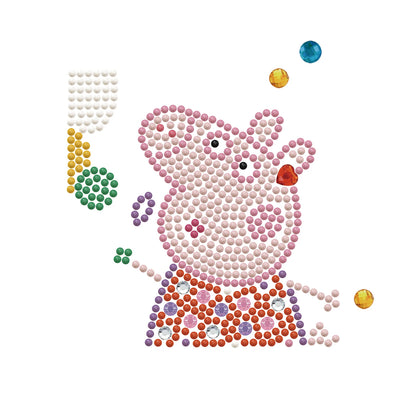 DIAMOND PAINTING PEPPA PIG BOLLE DI SAPONE