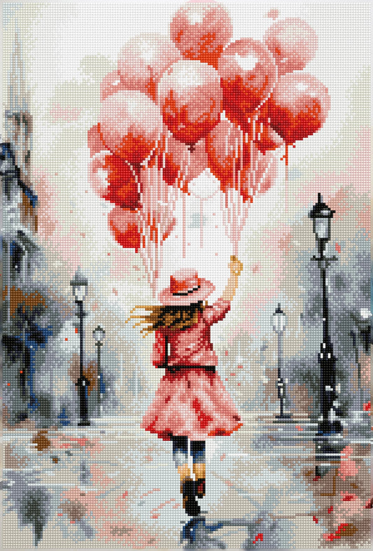DIAMANTMALEREI-BALLONS