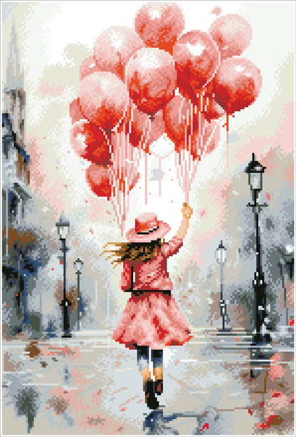 DIAMANTMALEREI-BALLONS