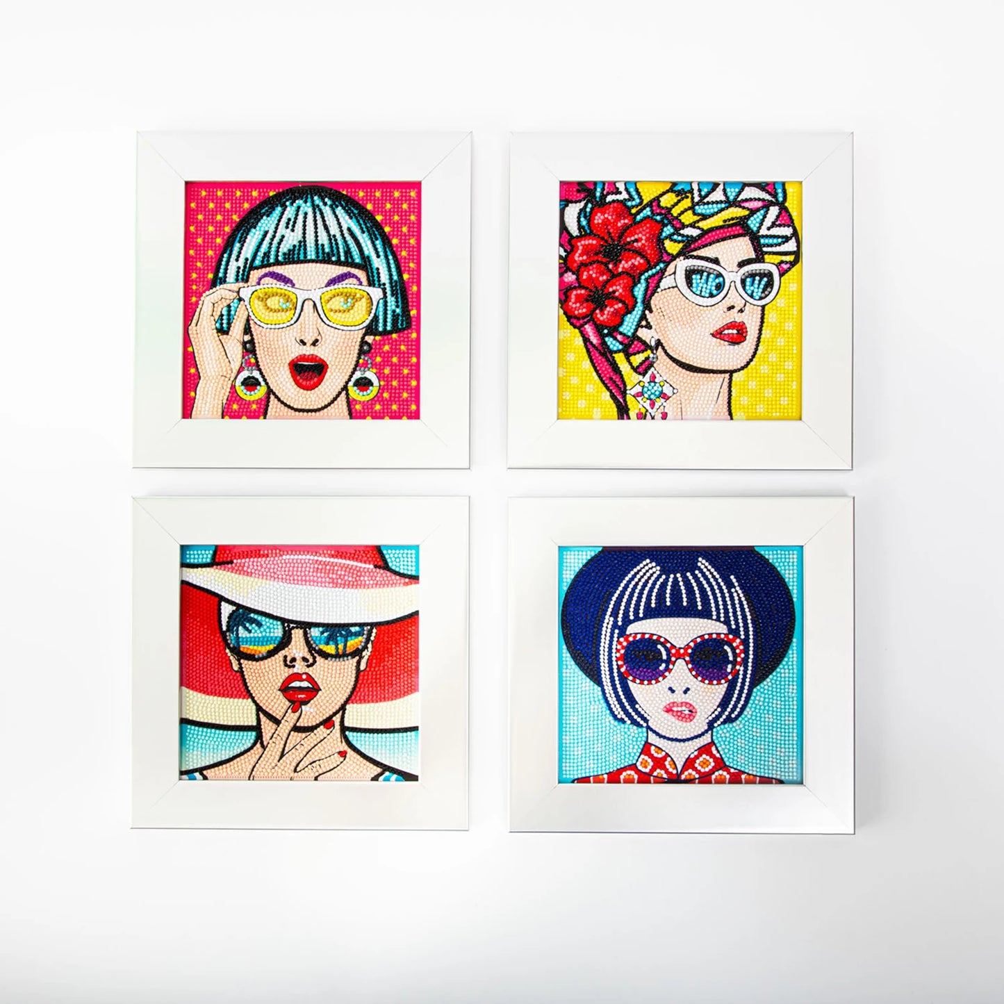 MINI-DIAMANTMALEREI MODERNE FRAUEN