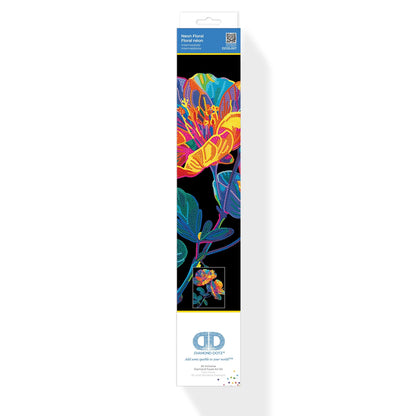 DIAMANTMALEREI NEONBLUMEN