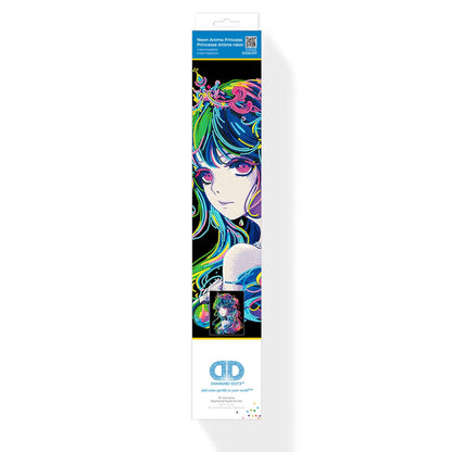 DIAMANTE DIPINTO PRINCIPESSA ANIME NEON