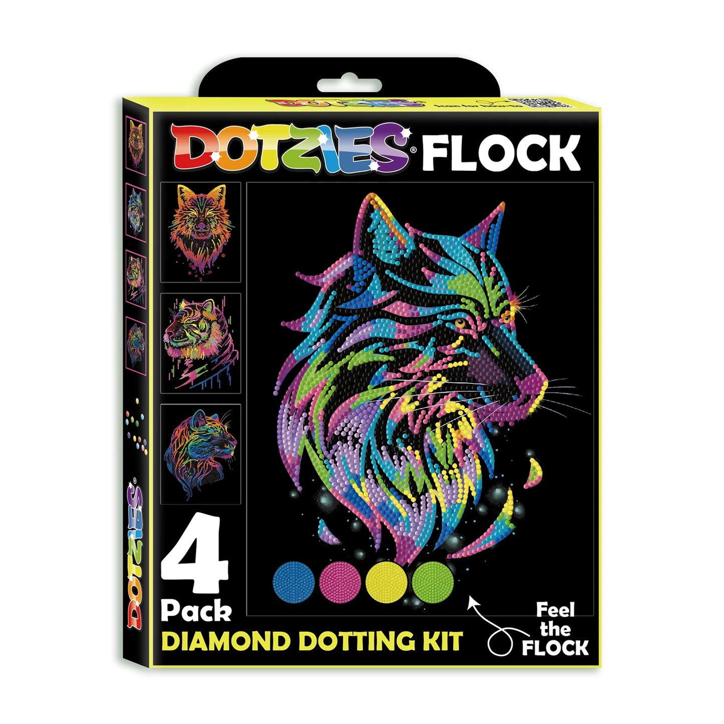 DIAMOND PAINTING NEON GRANDI FELINI