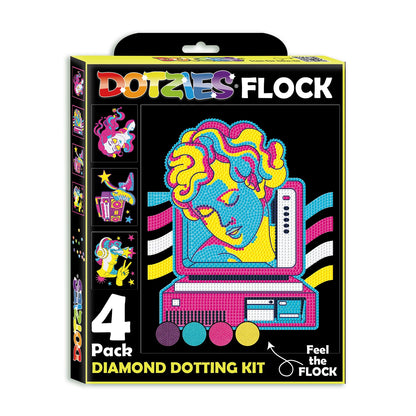 PITTURA A DIAMANTE NEON RETRÒ CLASSICO