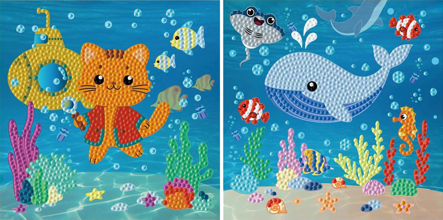 DIAMANTMALEREI UNTERWASSERWELT