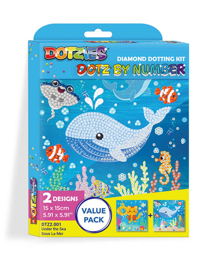 DIAMANTMALEREI UNTERWASSERWELT