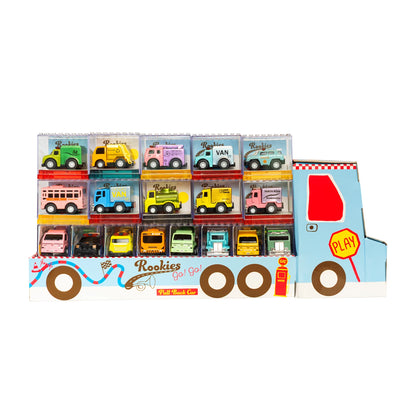 PULL BACK MINI FLITZER & TRUCKS