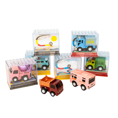 PULL BACK MINI FLITZER & TRUCKS