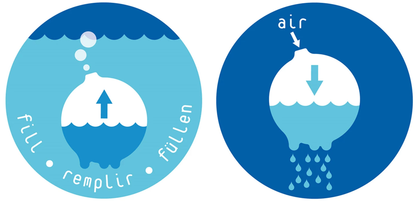GIOCATTOLO DA BAGNO PLUÏ RAINBALL GIALLO