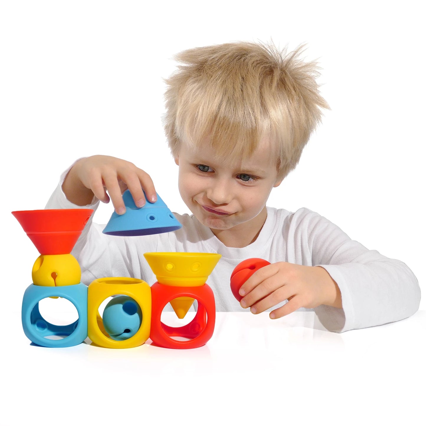 JEU DE CONSTRUCTION/APPRENTISSAGE BUILDING GENIUS, COLORÉ