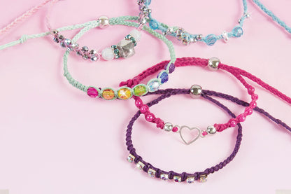 REGENBOGEN-GLITTER-ARMREIFEN