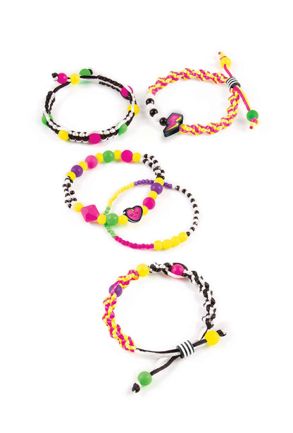 RETRO-NEON-ARMBÄNDER