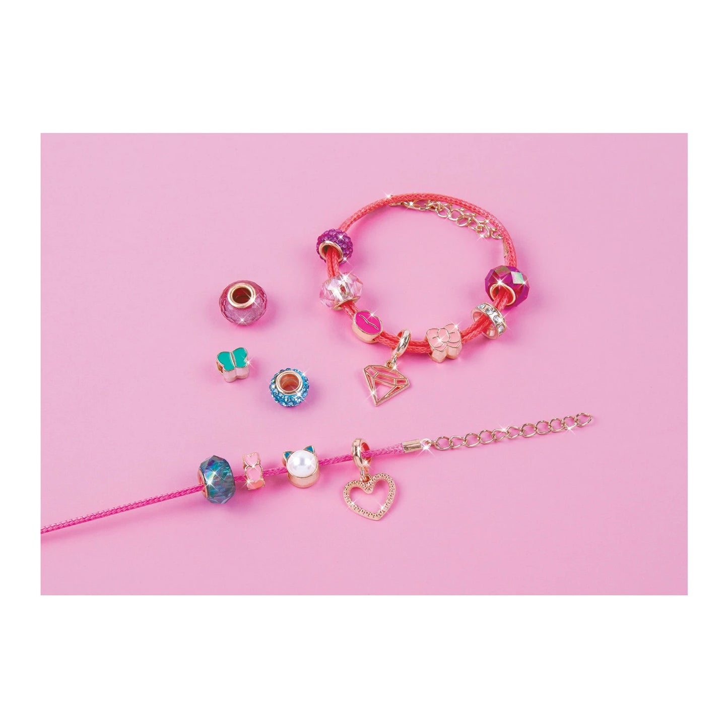 BRACCIALETTI CON CIONDOLI DA ESPOSIZIONE