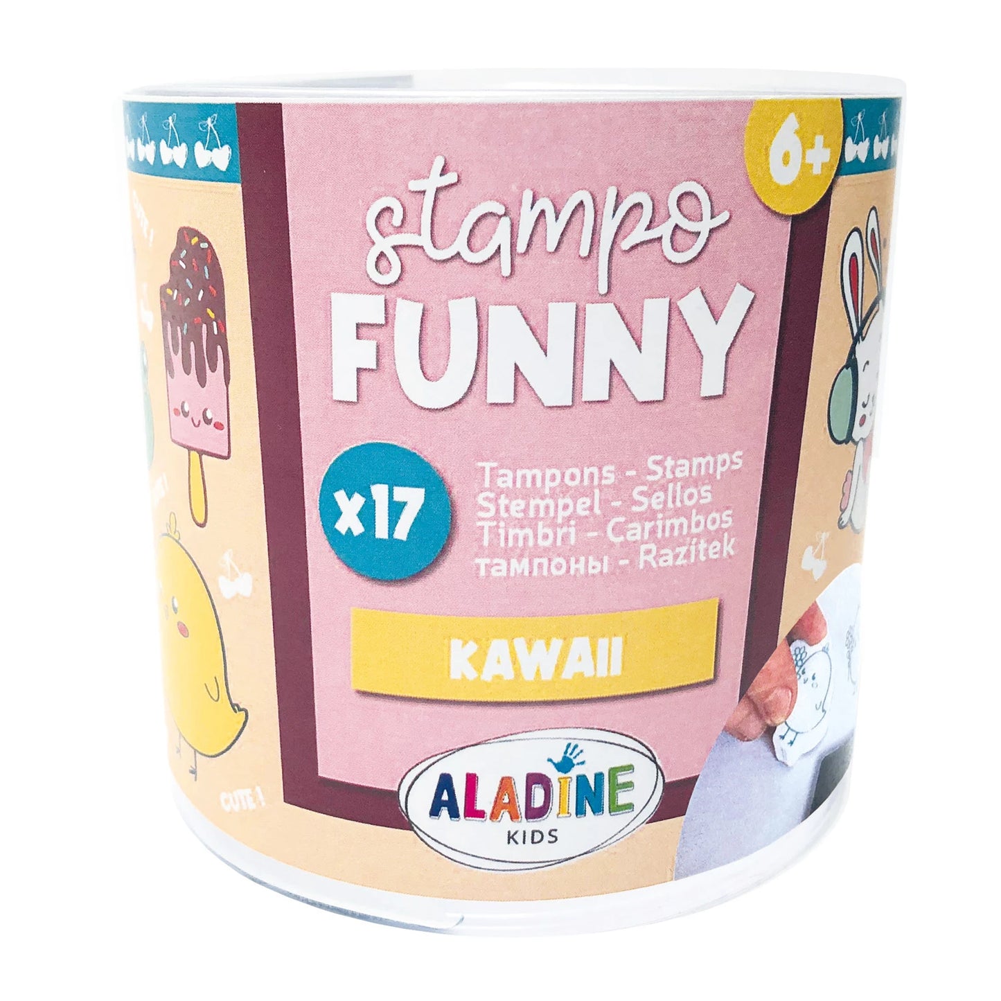 TIMBRO PER BAMBINI DIVERTENTE KAWAII