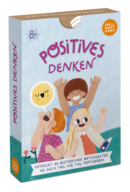 AUFBAUKARTEN POSITIVES DENKEN (D)
