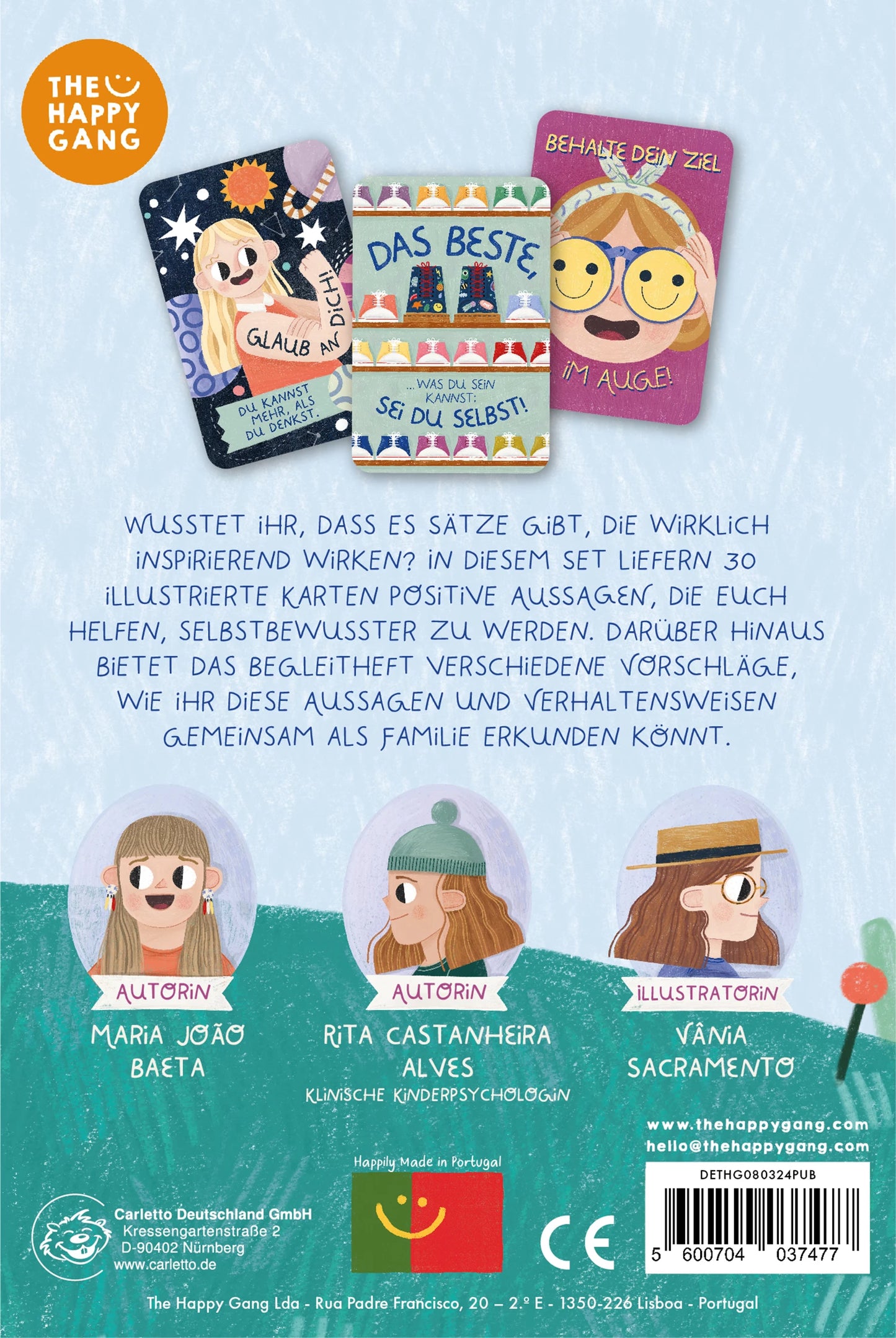 AUFBAUKARTEN POSITIVES DENKEN (D)