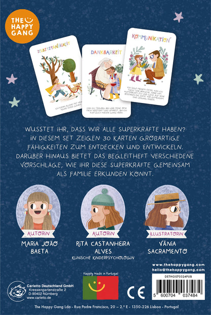 AUFSTELLKARTEN MEINE SUPERKRÄFTE (D)