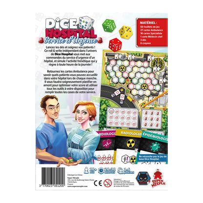 DICE HOSPITAL - TIRA E SCRIVI (F)