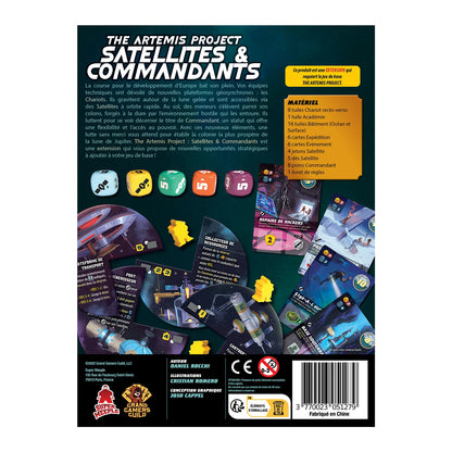 LE PROJET ARTEMIS - SATELLITES ET COMMANDANTS(F)
