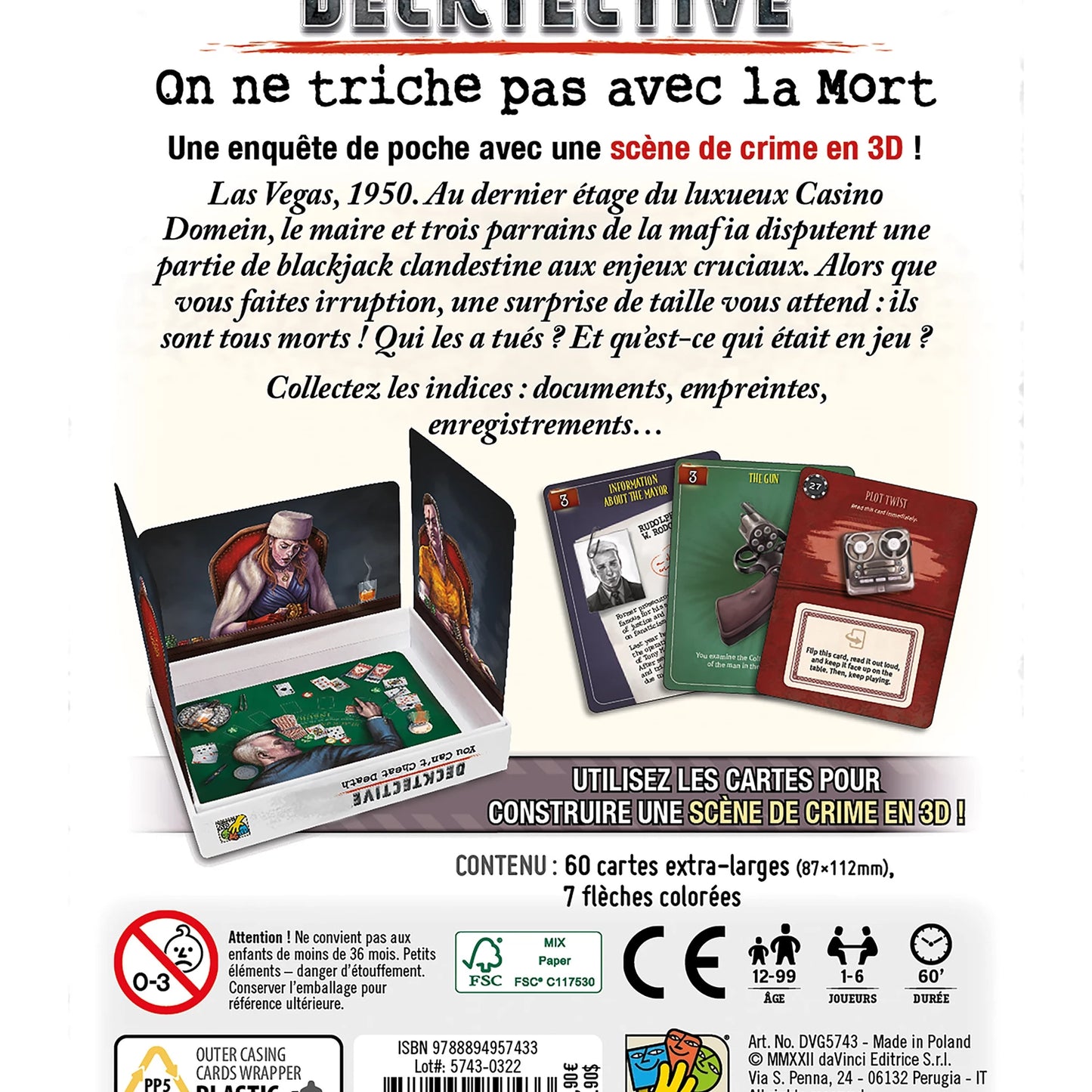 DECKTECTIVE 5 - LA MORT NE TROMPE PAS (F)