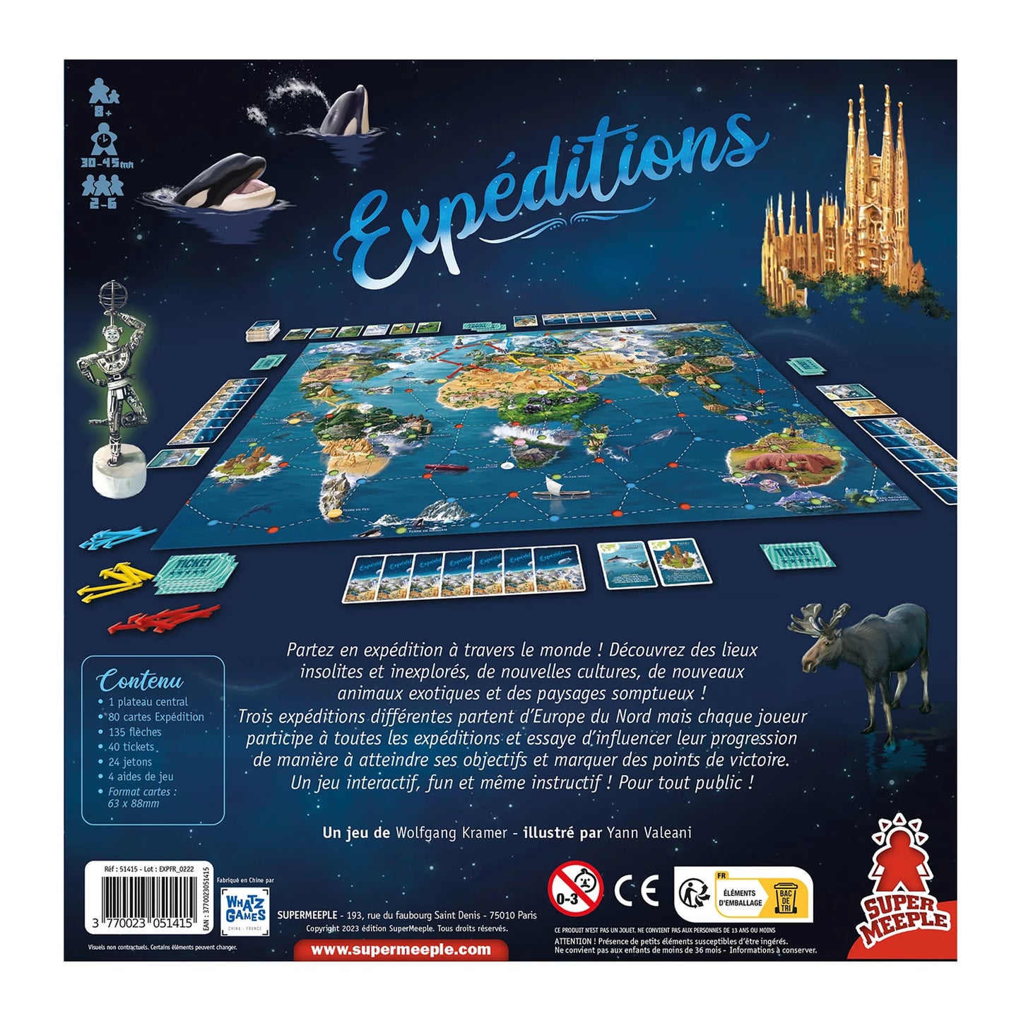 LIVRAISON - AUTOUR DU MONDE (F)