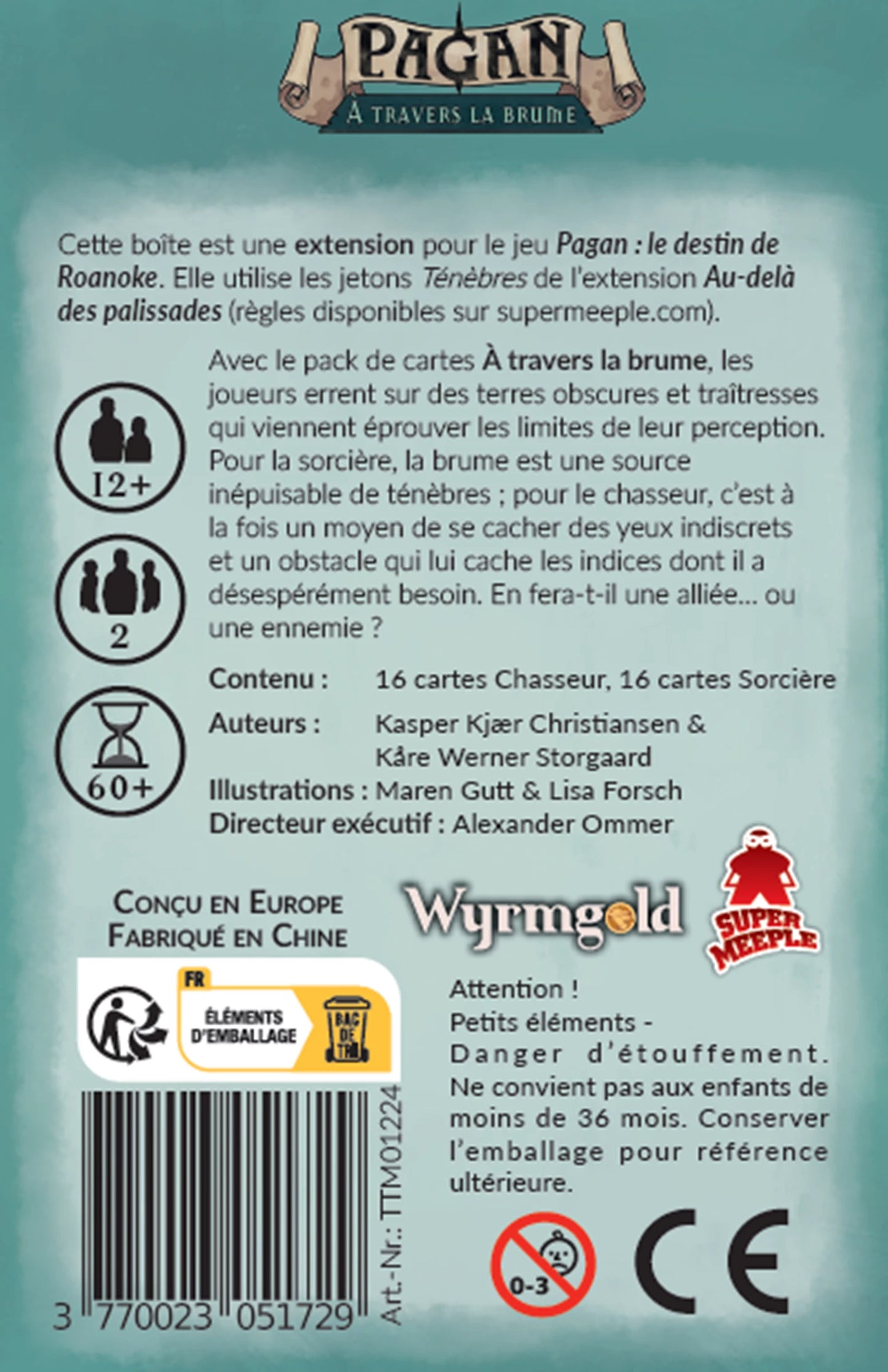 PAGANO - A TRAVERS LA BRUME (F)