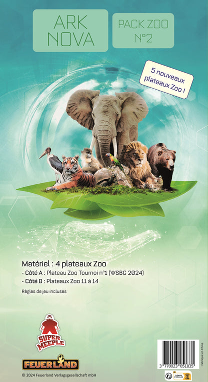 ARK NOVA - PACCHETTO MAPPE ZOO 2 (F)