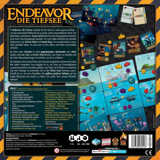 ENDEAVOR: LA VERSIONE RETAIL PER LE PROFONDITÀ MARINE (D)