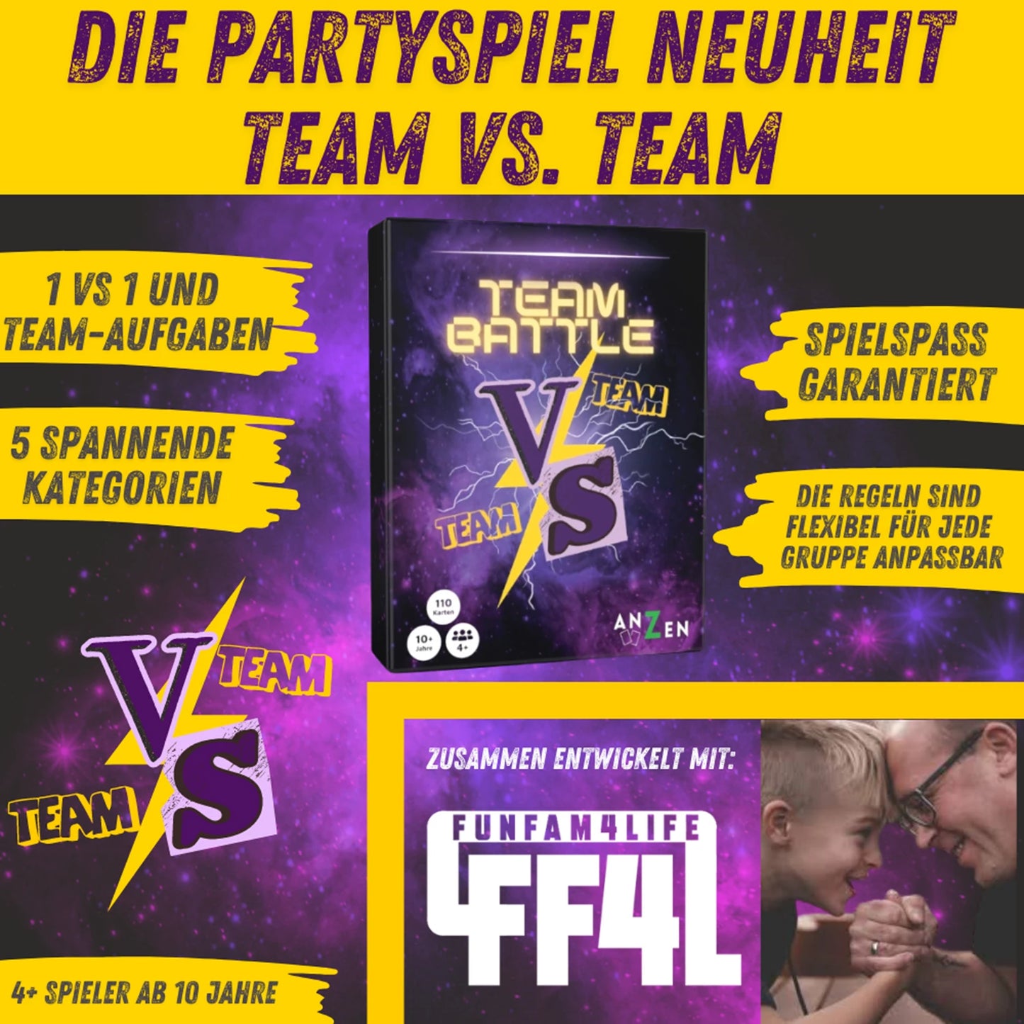TEAMBATTLE – DAS KARTENSPIEL (D)